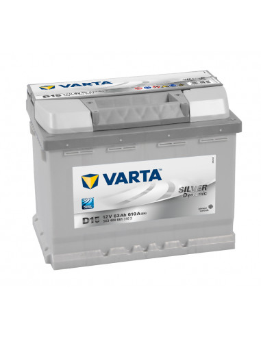 Varta® Silver Dynamic D15 • 63Ah • 610A
