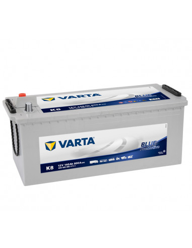 Varta® Pro Motive Blue K8 • 140Ah • 800A